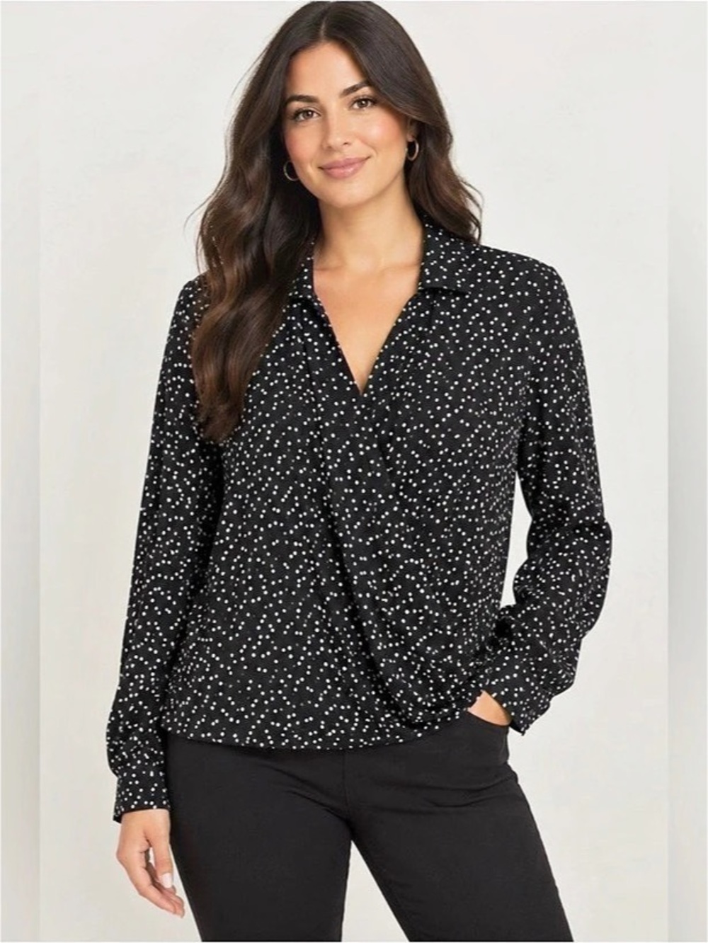 Banana Republic Polka Dot Blouse